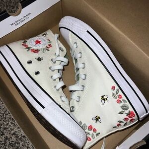 limited edition patterned converse